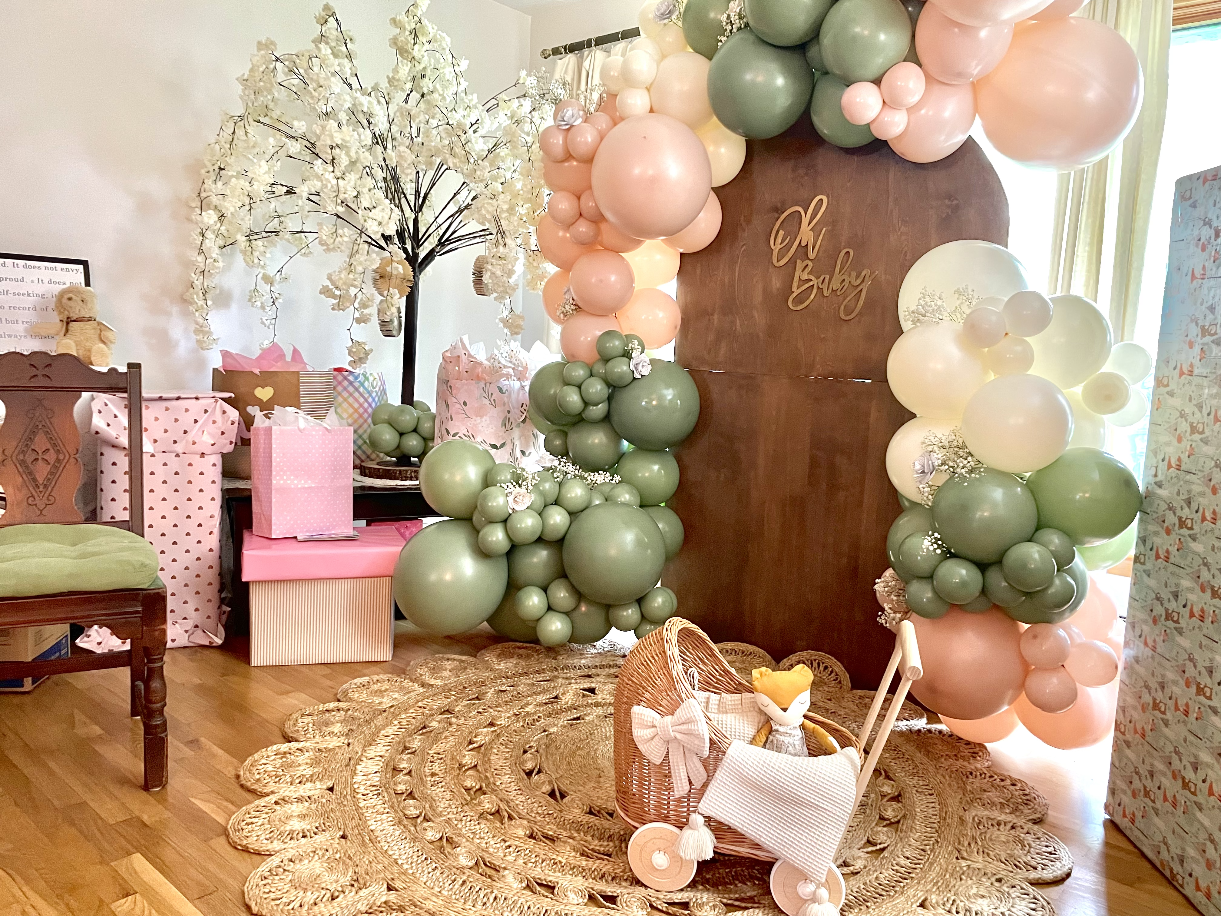 Oh Baby Balloon Display